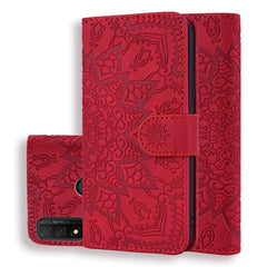 Embossed Sunflower Pattern Horizontal Flip PU Leather Case with Holder & Card Slots & Wallet & Lanyard, For Xiaomi Redmi Note 9s, For  Xiaomi Redmi Note 9 Pro, For Xiaomi Redmi Note 9 Pro Max, For Xiaomi Mi CC9 Pro / Mi Note 10 / Mi Note 10 Pro