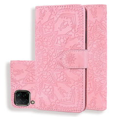 Embossed Sunflower Pattern Horizontal Flip PU Leather Case with Holder & Card Slots & Wallet & Lanyard, For Huawei Mate 30 Pro, For Huawei P40 Lite / Nova 6 SE, For Huawei Y5 (2019)