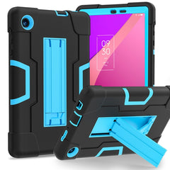 Contrast Color Silicone Hybrid PC Tablet Case with Holder, For TCL Tab 8 LE / WiFi