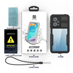 RedPepper IP68 Life Waterproof Phone Case, For Xiaomi Redmi Note 12 Pro 5G Global