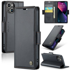 CaseMe 023 Butterfly Buckle Litchi Texture RFID Anti-theft Leather Phone Case