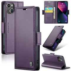 CaseMe 023 Butterfly Buckle Litchi Texture RFID Anti-theft Leather Phone Case