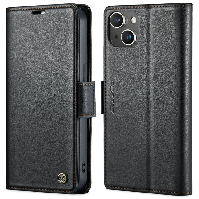 CaseMe 023 Butterfly Buckle Litchi Texture RFID Anti-theft Leather Phone Case, For iPhone 13, For iPhone 13 mini, For iPhone 13 Pro, For iPhone 13 Pro Max