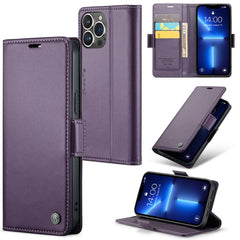 CaseMe 023 Butterfly Buckle Litchi Texture RFID Anti-theft Leather Phone Case