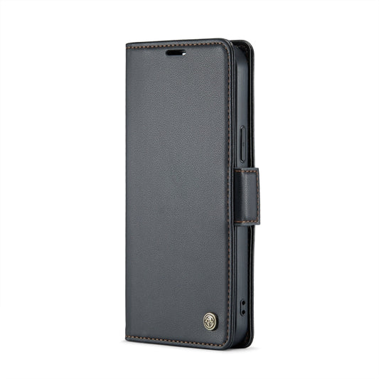 CaseMe 023 Butterfly Buckle Litchi Texture RFID Anti-theft Leather Phone Case