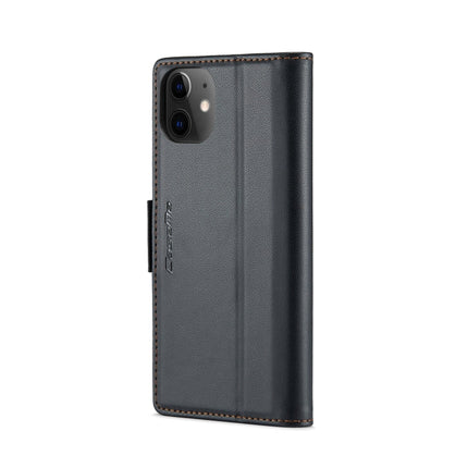 CaseMe 023 Butterfly Buckle Litchi Texture RFID Anti-theft Leather Phone Case, For iPhone 12 / 12 Pro, For iPhone 12 Pro Max, For iPhone 12 mini, For iPhone 11