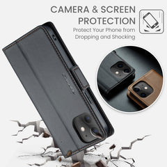 CaseMe 023 Butterfly Buckle Litchi Texture RFID Anti-theft Leather Phone Case