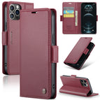 For iPhone 12 Pro Max / Wine Red