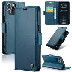 CaseMe 023 Butterfly Buckle Litchi Texture RFID Anti-theft Leather Phone Case