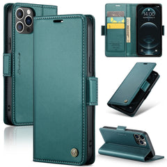 CaseMe 023 Butterfly Buckle Litchi Texture RFID Anti-theft Leather Phone Case