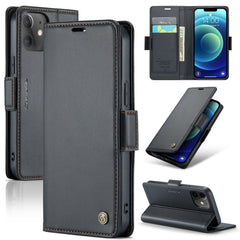 CaseMe 023 Butterfly Buckle Litchi Texture RFID Anti-theft Leather Phone Case