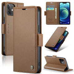 CaseMe 023 Butterfly Buckle Litchi Texture RFID Anti-theft Leather Phone Case