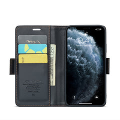 CaseMe 023 Butterfly Buckle Litchi Texture RFID Anti-theft Leather Phone Case