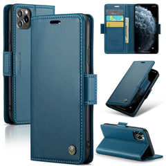 CaseMe 023 Butterfly Buckle Litchi Texture RFID Anti-theft Leather Phone Case