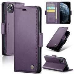 CaseMe 023 Butterfly Buckle Litchi Texture RFID Anti-theft Leather Phone Case