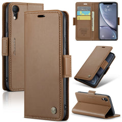 CaseMe 023 Butterfly Buckle Litchi Texture RFID Anti-theft Leather Phone Case