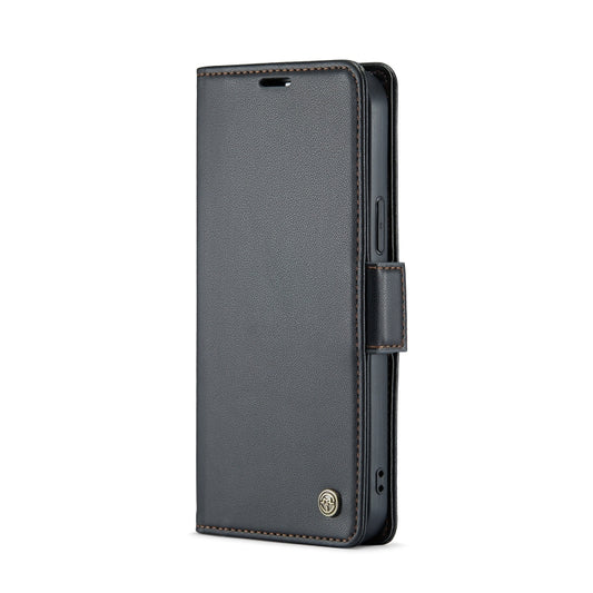 CaseMe 023 Butterfly Buckle Litchi Texture RFID Anti-theft Leather Phone Case