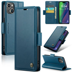 CaseMe 023 Butterfly Buckle Litchi Texture RFID Anti-theft Leather Phone Case