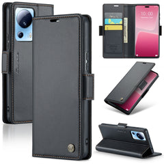 CaseMe 023 Butterfly Buckle Litchi Texture RFID Anti-theft Leather Phone Case