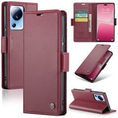 CaseMe 023 Butterfly Buckle Litchi Texture RFID Anti-theft Leather Phone Case
