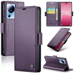 CaseMe 023 Butterfly Buckle Litchi Texture RFID Anti-theft Leather Phone Case