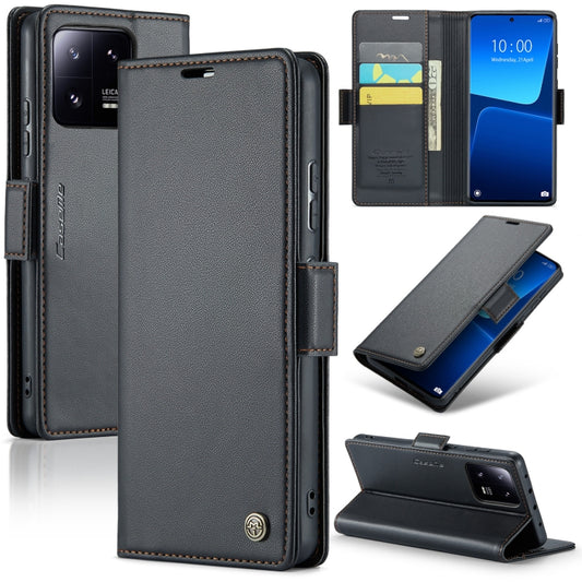 CaseMe 023 Butterfly Buckle Litchi Texture RFID Anti-theft Leather Phone Case