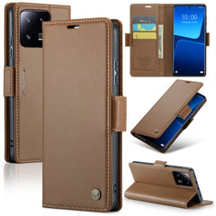 CaseMe 023 Butterfly Buckle Litchi Texture RFID Anti-theft Leather Phone Case