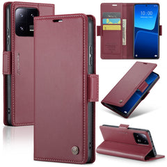 CaseMe 023 Butterfly Buckle Litchi Texture RFID Anti-theft Leather Phone Case