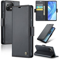 CaseMe 023 Butterfly Buckle Litchi Texture RFID Anti-theft Leather Phone Case