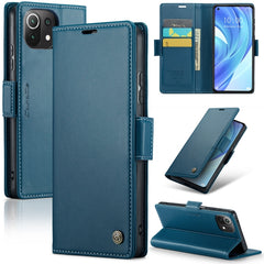 CaseMe 023 Butterfly Buckle Litchi Texture RFID Anti-theft Leather Phone Case