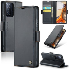 CaseMe 023 Butterfly Buckle Litchi Texture RFID Anti-theft Leather Phone Case