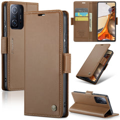 CaseMe 023 Butterfly Buckle Litchi Texture RFID Anti-theft Leather Phone Case