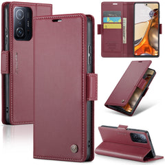 CaseMe 023 Butterfly Buckle Litchi Texture RFID Anti-theft Leather Phone Case