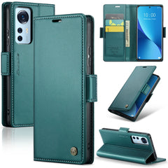 CaseMe 023 Butterfly Buckle Litchi Texture RFID Anti-theft Leather Phone Case