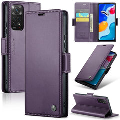 CaseMe 023 Butterfly Buckle Litchi Texture RFID Anti-theft Leather Phone Case