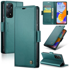 CaseMe 023 Butterfly Buckle Litchi Texture RFID Anti-theft Leather Phone Case