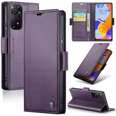 CaseMe 023 Butterfly Buckle Litchi Texture RFID Anti-theft Leather Phone Case
