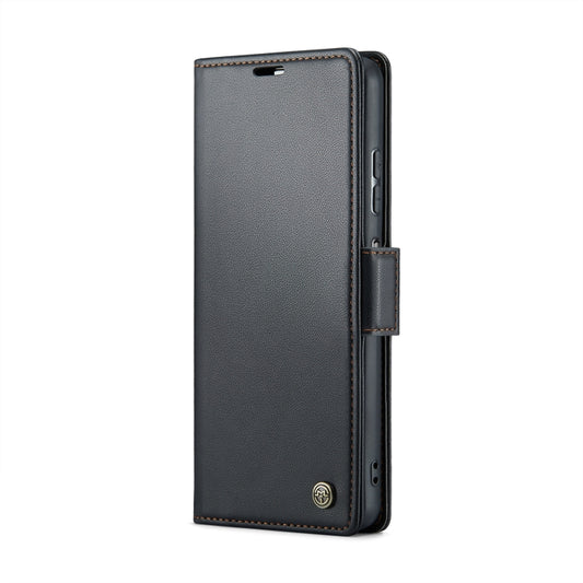 CaseMe 023 Butterfly Buckle Litchi Texture RFID Anti-theft Leather Phone Case