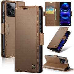 CaseMe 023 Butterfly Buckle Litchi Texture RFID Anti-theft Leather Phone Case