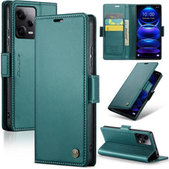 CaseMe 023 Butterfly Buckle Litchi Texture RFID Anti-theft Leather Phone Case