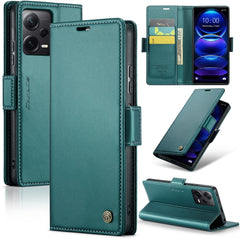 CaseMe 023 Butterfly Buckle Litchi Texture RFID Anti-theft Leather Phone Case