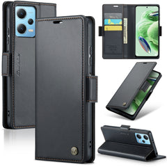 CaseMe 023 Butterfly Buckle Litchi Texture RFID Anti-theft Leather Phone Case