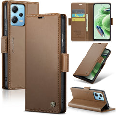 CaseMe 023 Butterfly Buckle Litchi Texture RFID Anti-theft Leather Phone Case