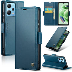 CaseMe 023 Butterfly Buckle Litchi Texture RFID Anti-theft Leather Phone Case