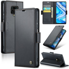 CaseMe 023 Butterfly Buckle Litchi Texture RFID Anti-theft Leather Phone Case