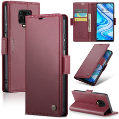 CaseMe 023 Butterfly Buckle Litchi Texture RFID Anti-theft Leather Phone Case