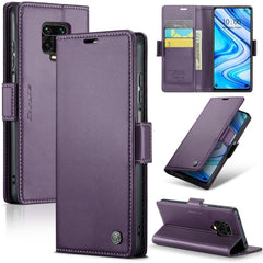 CaseMe 023 Butterfly Buckle Litchi Texture RFID Anti-theft Leather Phone Case