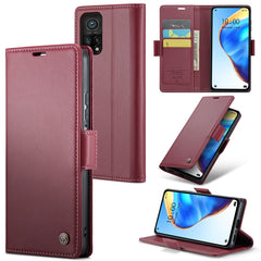 CaseMe 023 Butterfly Buckle Litchi Texture RFID Anti-theft Leather Phone Case