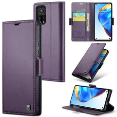 CaseMe 023 Butterfly Buckle Litchi Texture RFID Anti-theft Leather Phone Case