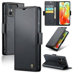 CaseMe 023 Butterfly Buckle Litchi Texture RFID Anti-theft Leather Phone Case